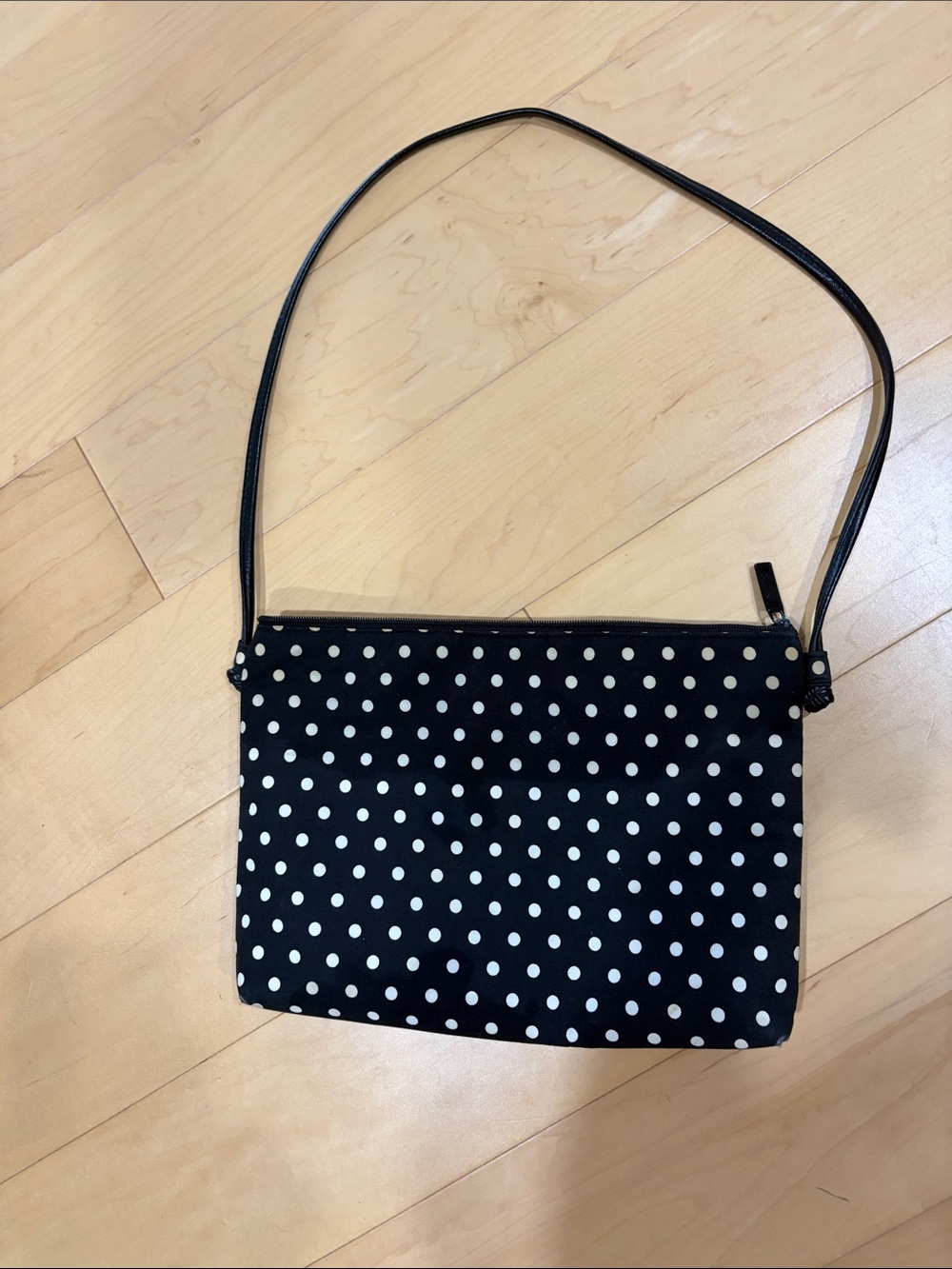 Classic Black and White Polka Dot Crossbody Bag
Bags by Pinky Miami, Florida